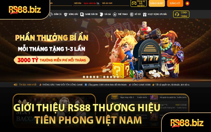 Giới Thiệu RS88 Thương Hiệu Tiên Phong Việt Nam