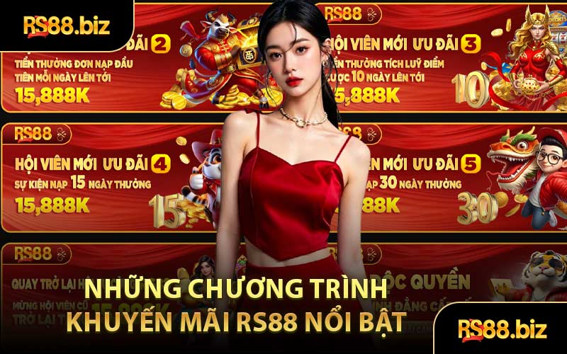 Những Chương Trình Khuyến Mãi RS88 Nổi Bật